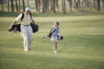 Golfing