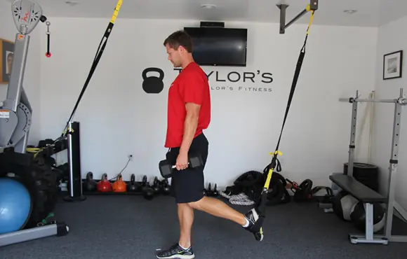 Trx-lunge