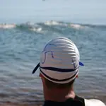 Triathlete Looking at Open Water