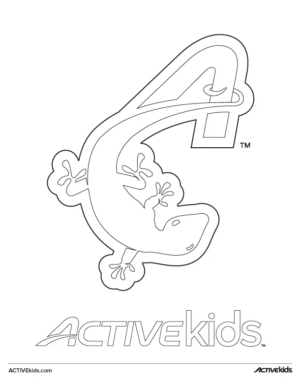 kaboose coloring pages printing gecko - photo #25