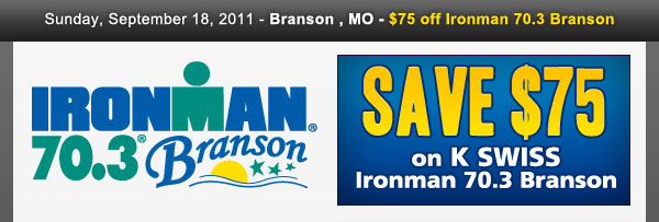 75 Dollars Off Ironman Branson! Code: IMB75OFF