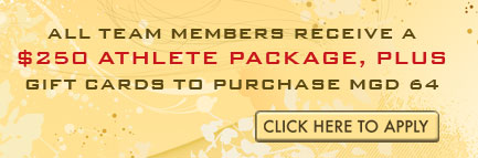 All Team Members Receive a $250 Athlete Package - Click here to apply