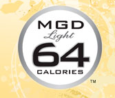 MGD 64 Light 64 Calories