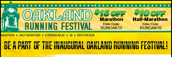 Oakland Running Festival Save $15