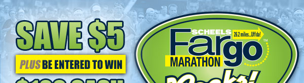 Save 5 dollars on the Fargo Marathon! : FARGOROCKS , http://www.active.com/marathon/fargo-nd/scheels-fargo-marathon-2013