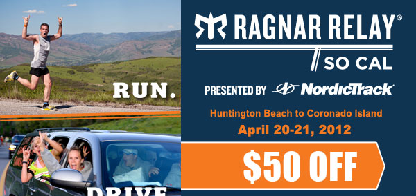 Save $50 on Ragnar So Cal! Code: ACTSC121