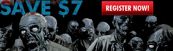 Save $7 with Coupon Code: SURVIVE7 - The Walking Dead Escape: San Diego July 12-14 