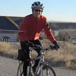 <strong>Ron Kennedy's bike commute is about 21 miles each day.</strong><br><br>Photo: Brooke Kennedy