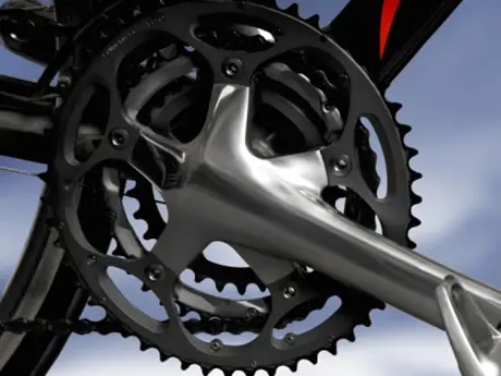 road triple crankset