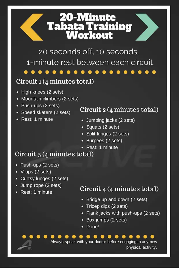 20-Minute Tabata Infographic-620