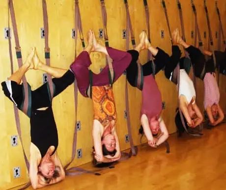 Upside Down Yoga Wall