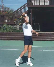 how to hit an overhead in tennis example 2