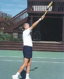 how to hit an overhead in tennisexample 3