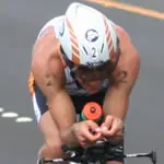 <strong>Eneko Llanos stays aero on the Queen K during the 2009 Ironman World Championship.</strong><br><br>Photo: Jesse Hammond/Active.com
