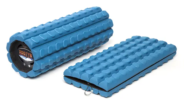 A foam roller.